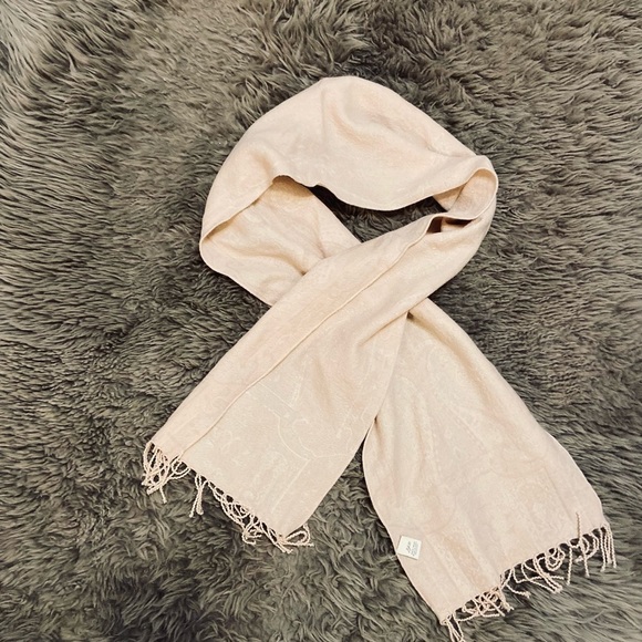 J.Jill Wool Scarf Pale Pink - Picture 1 of 3